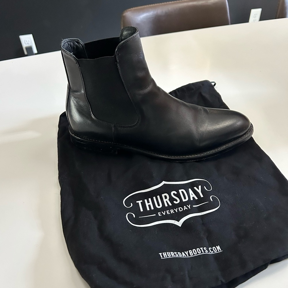 Men's Black Chelsea Boots